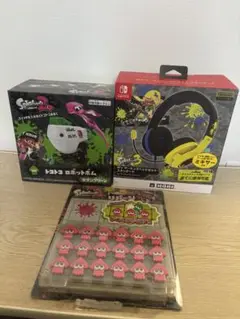 スプラトゥーン　ゲーミングヘッドセット リバーシ　トコトコロボットボム