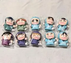 忍たま 指人形マスコット Vol.4 学級委員長委員会 用具委員会 コンプセット