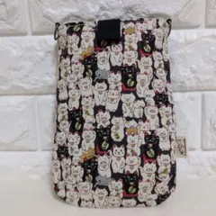 猫柄スマホポーチNo.18