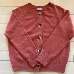 マーガレットハウエル　カシミア混ニットカーディガン