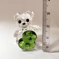 Swarovski クリスベア 貴重 廃盤作品 投げキッス ハート - メルカリ