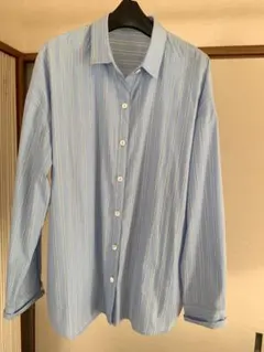 レリアン　 ストライプ 長袖 シャツ