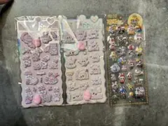 ぷくぷくシール　おしりシール　3枚セット