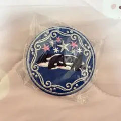 最終値下げ】鴨川シーワールド シャチ シークレット刺繍缶バッジ