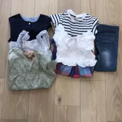 子供服　まとめ売り　アプレレクール　プティマイン6点　110センチ
