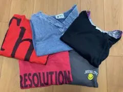 ☆ 大きいサイズ ☆ Tシャツ5枚 まとめ売り♪ 3L～4L【訳あり商品有】