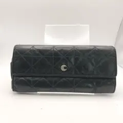 コムサデモード　長財布　財布　キルティング　ブラックのサムネイル
