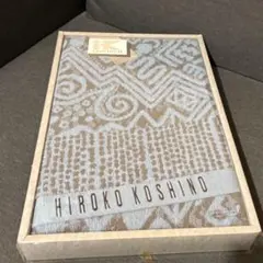 【新品】コシノヒロコ バスタオル 1枚 ブルー 綿100%のサムネイル