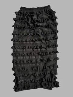 ニコアンド　プチフリルティアードスカート