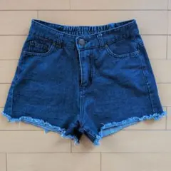 INGNI デニムショートパンツ カットオフ Mサイズのサムネイル
