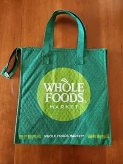 【未使用品】ホールフーズ 保冷バッグ WHOLE FOODS MARKET