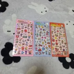スヌーピーキャラクターシール3枚セット