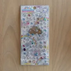 【正規品】ぷくぷくあわわちゃん ジュエルプチドロップ シール