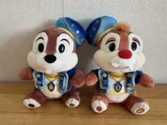 チップとデール　ぬいぐるみセット(ディズニーシー１５周年記念)