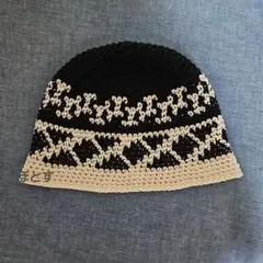 949 　春夏　 クラッシャーハット クロシェハット　ニット帽 　バケハ