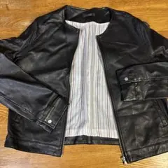 ブラックレザージャケット
