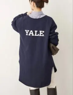 YALE×フレームワーク別注＊24日までの出品です。 YALEハーフスリーブT（Tシャツ／カットソー）｜FRAMeWORK（フレーム