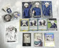 ブルーロック凪誠士郎　モーニングルーティン+ラウワン私服+カード&缶バッジセット