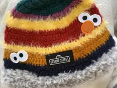USJ セサミストリート　ニットハット　ニット帽