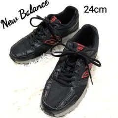 New Balance MR360　ランニングシューズ ブラック 24cm