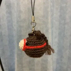 なおみ様専用　干支午のストラップ　あみぐるみ