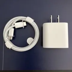 Apple 20W USB-C充電器とケーブルセット