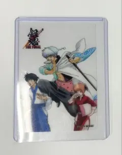 映画 銀魂 THE FINAL キャラクターカード 特典 万事屋 クリアカード