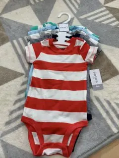 carter’sロンパースセットcarter’s 新品 未使用 新生児　5ピースのサムネイル