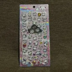 もちもちパンダ ストーンつき ジュエルプチドロップ ボンボン シール 平成女児