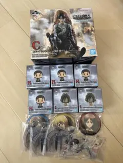 進撃の巨人 C賞リヴァイ　H賞I賞ちょこのっこ　未開封　その他おまけ付き