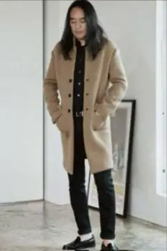 野口強 キムタク ラグスマックレガー 14AW ウール チェスターコート