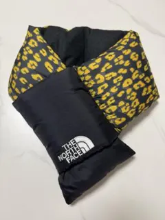 【新品未使用】THE NORTH FACE レオパード ダウンマフラー