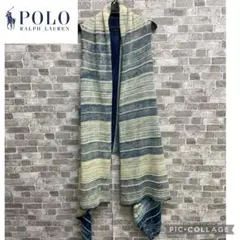 美品　Polo Ralph Lauren インディゴ ロングカーディガン