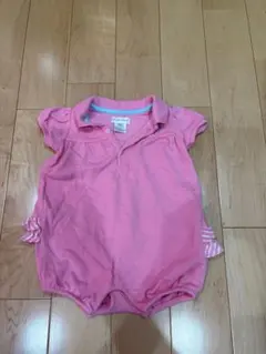 Ralph Lauren ピンク ポロロンパース