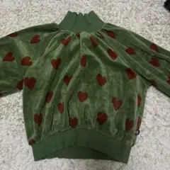 carlijnq ハートベロアトップス