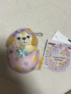 クッキーアン　ダッフィー&フレンズ　カムファインドスプリング　ぬいぐるみチャーム