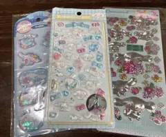 シナモン　シナモロールシールセット　３枚　GW（5/10まで）限定出品