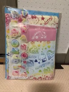 トロピカル　ハローキティー　レターセット sanrio（サンリオ） ハローキティ キャラクター形レターセット
