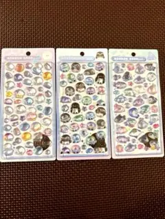 【正規品】大人気　水族館限定　ボンボンドロップシール3枚セット