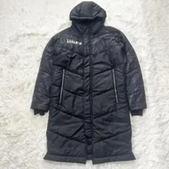 ATHLETA アスレタ ベンチコート 中綿 リブ袖 カモフラ ダブルジップ