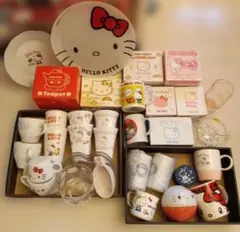 HELLO KITTY マグカップ・食器セット35品まとめ売り