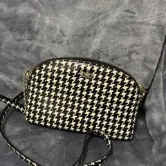Kate Spade ハウンドトゥース ショルダーバッグ