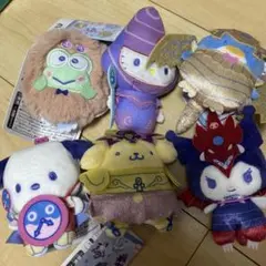 遊戯王×サンリオコラボ ぬいぐるみ 4個セット - メルカリ