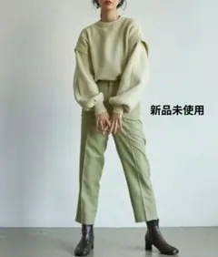 VACANCY✴ペイズリー柄テーパードパンツのサムネイル