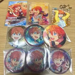 あんスタ 明星スバル 缶バッジ アクリルキーホルダー セット