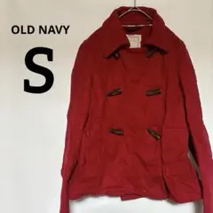 値下げ歓迎✨ OLD NAVY ダッフルコート 【S】 レッド 低身長コーデ