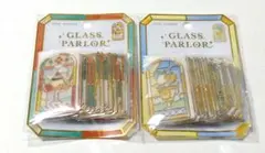 グラスパーラーステッカー イエロー オレンジ