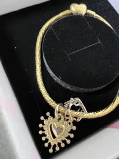PANDORA　Heart Clasp 14k ブレスレット