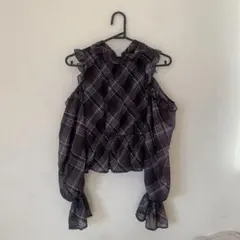 INGNI(イング) チェックブラウス