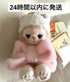 香港ディズニー限定 リーナベル ぬいぐるみ キーチェーン 冬 2025 B